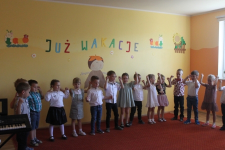 Zakończenie roku przedszkolnego w Krasnalach - czerwiec 2022